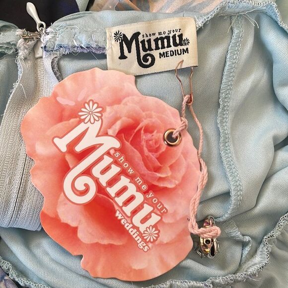 Show Me Your Mumu Faye Flutter Maxi Dress M - Picture 7 of 10